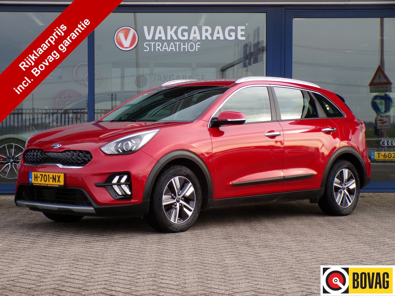 Kia Niro - 1.6 GDi Hybrid DynamicLine 1.6 GDi Hybrid DynamicLine, Trekhaak / Carplay + Android Auto / Sensoren + Camera / Climat - AutoWereld.nl