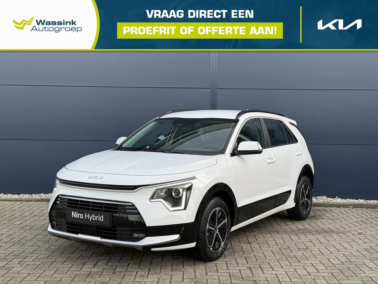 Kia Niro - 1.6 GDi Hybrid 129pk DCT6 DynamicLine | Direct Leverbaar | Navigatie | Adaptive Cruise Con - AutoWereld.nl