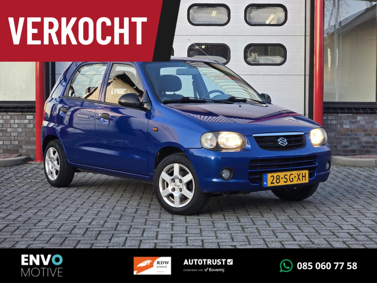 Suzuki Alto - 1.1 GLX Automaat APK/Elektr. ramen/Stuurbekr. - AutoWereld.nl