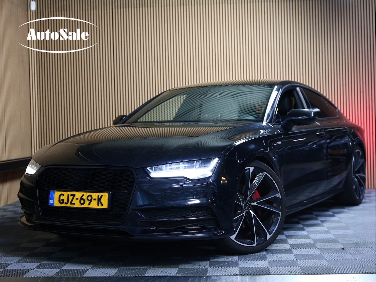 Audi A7 Sportback - 1.8 TFSI S-Line CARPLAY CAMERA NAV LEER STOELVW "17 - AutoWereld.nl