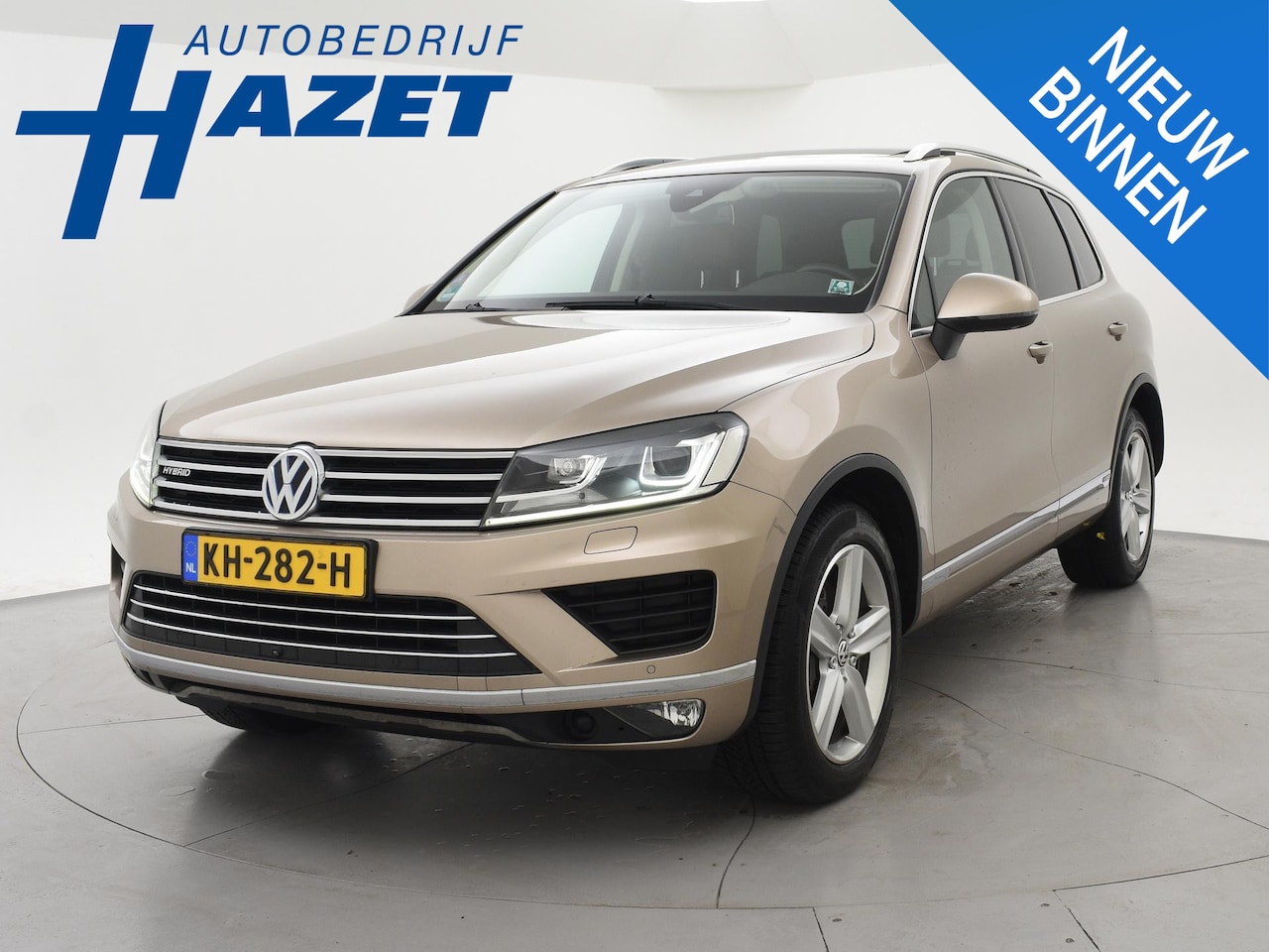 Volkswagen Touareg - 3.0 TSI HYBRID 333 PK HIGHLINE + 360 CAMERA TREKHAAK 3500 KG | DYNAUDIO | PANORAMA | ADAPT - AutoWereld.nl