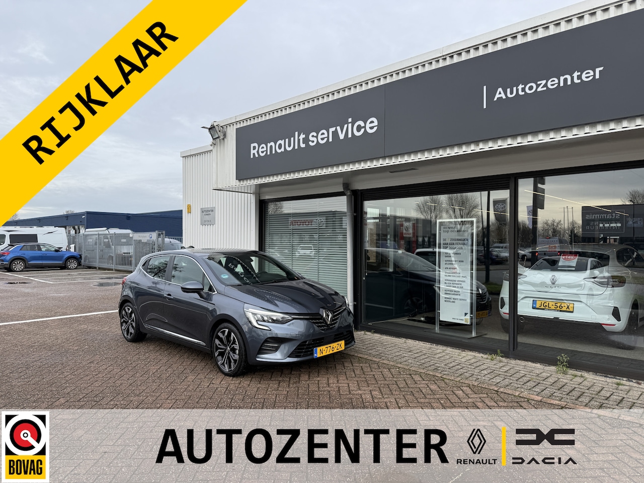 Renault Clio - 1.6 E-Tech Hybrid 140 Intens | 360 camera | 17" velgen | 1e eig | tijdelijk gratis Top Afl - AutoWereld.nl