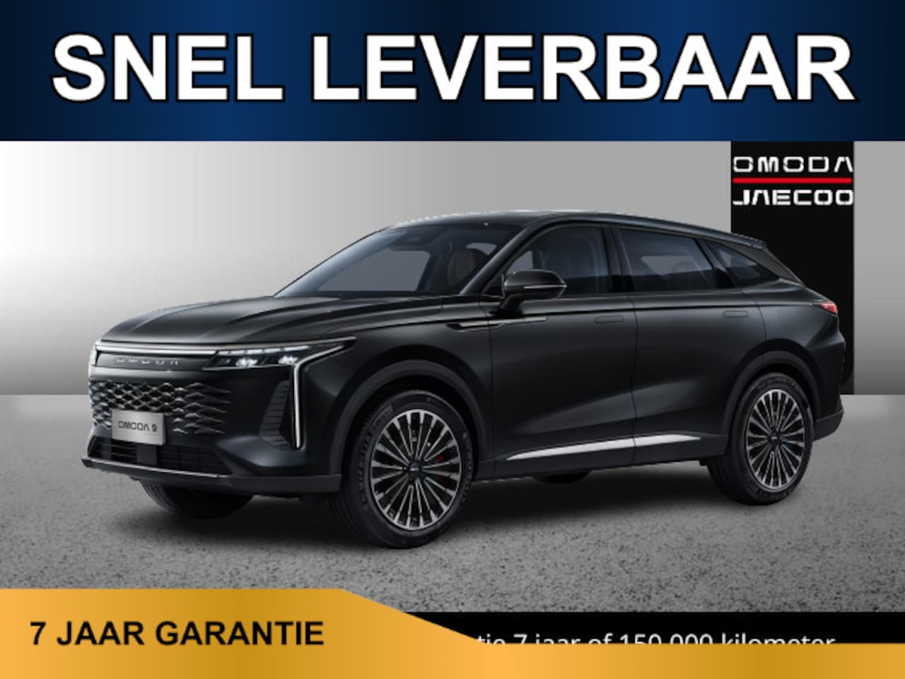 Omoda 9 - SHS Premium 537pk /Binnenkort leverbaar/7 jaar garantie/Adaptive cruise/Leder/Pano dak/HUD - AutoWereld.nl