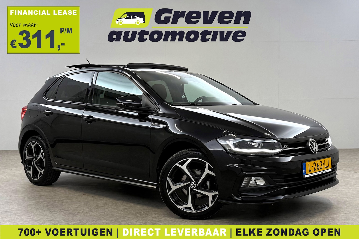 Volkswagen Polo - 1.0 TSI R-Line | Pano | Virtual | Beats Audio | Adap.Cruise | Carplay | Camera | Keyless | - AutoWereld.nl