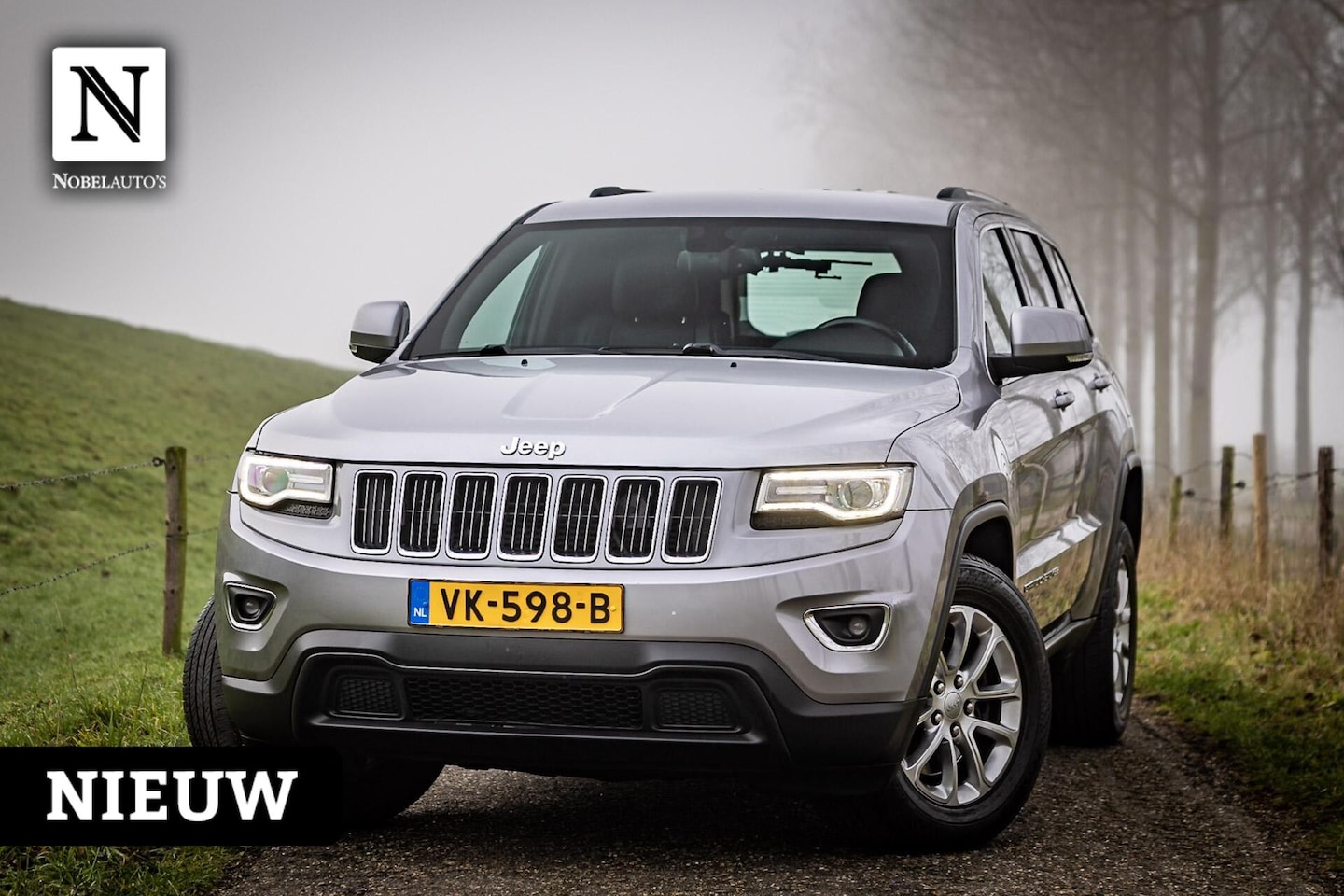 Jeep Grand Cherokee - 3.0 CRD Laredo | Leer | Trekhaak | Marge - AutoWereld.nl
