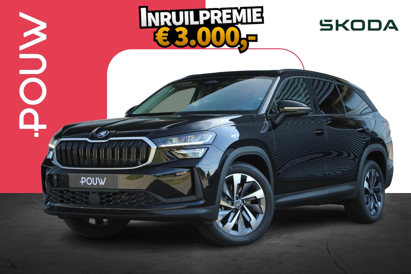 Skoda Kodiaq - 1.5 TSI 150pk MHEV Business Edition 7p. | Panoramadak | LMV 19'' | Trekhaak Uitklapbaar - AutoWereld.nl