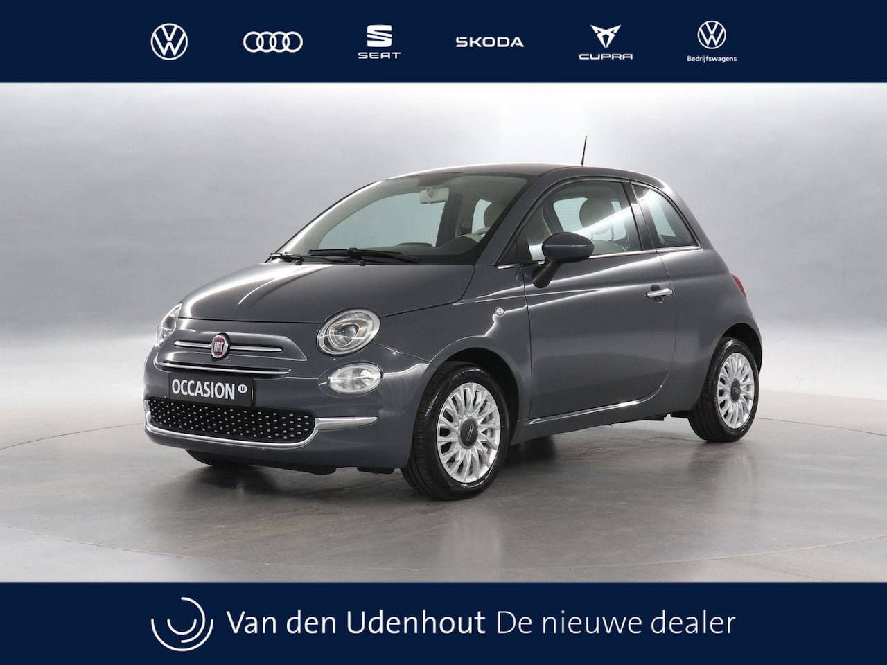 Fiat 500 - 1.2 70pk Lounge / Airco / Apple Carplay - AutoWereld.nl