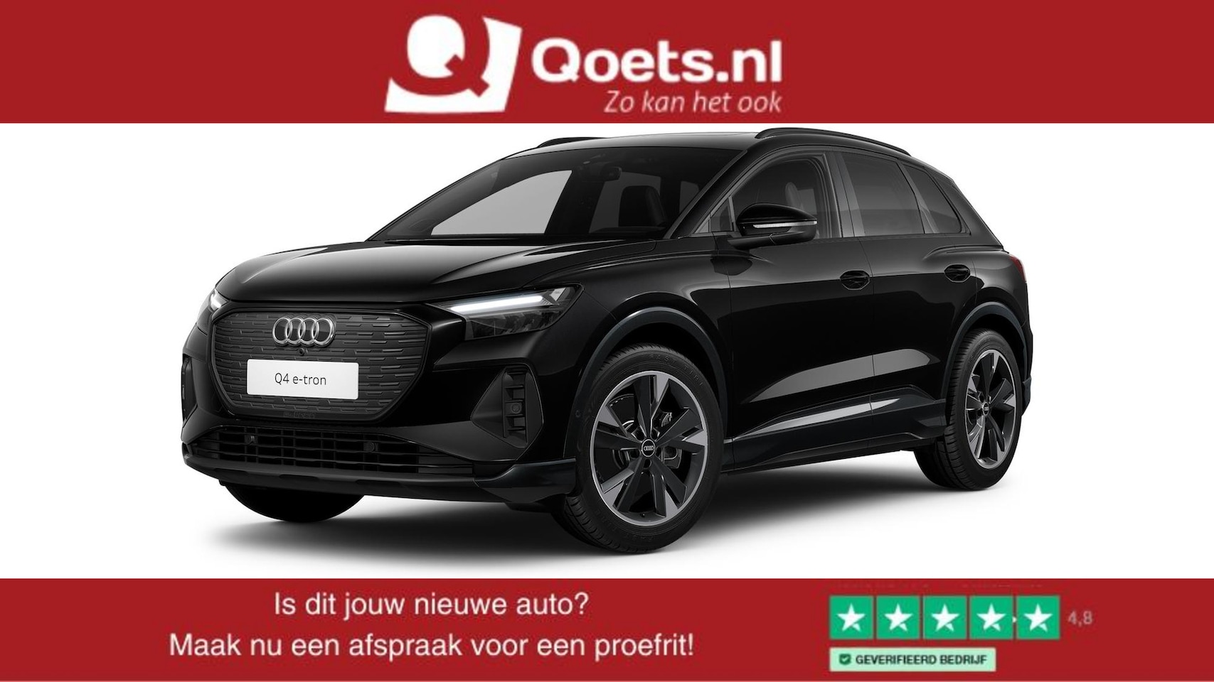 Audi Q4 e-tron - 40 Advanced edition 77 kWh Panoramadak - Optiekpakket zwart - Comfortpakket- MMI navigatie - AutoWereld.nl