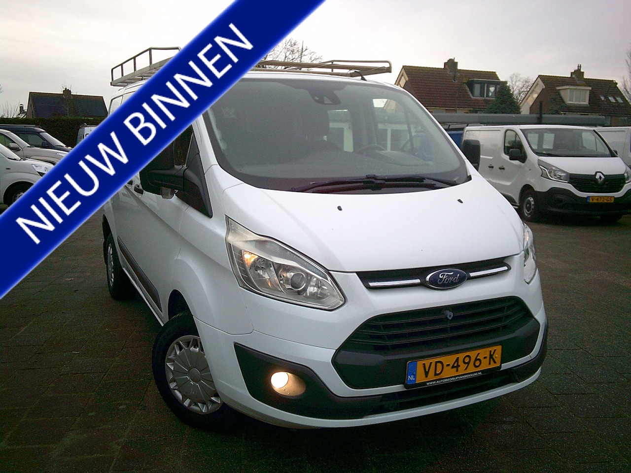 Ford Transit Custom - 270 2.2 TDCI L1H1 Trend DC VOORZIEN VAN DUBB.CAB.+AIRCO+CRUISE !! - AutoWereld.nl