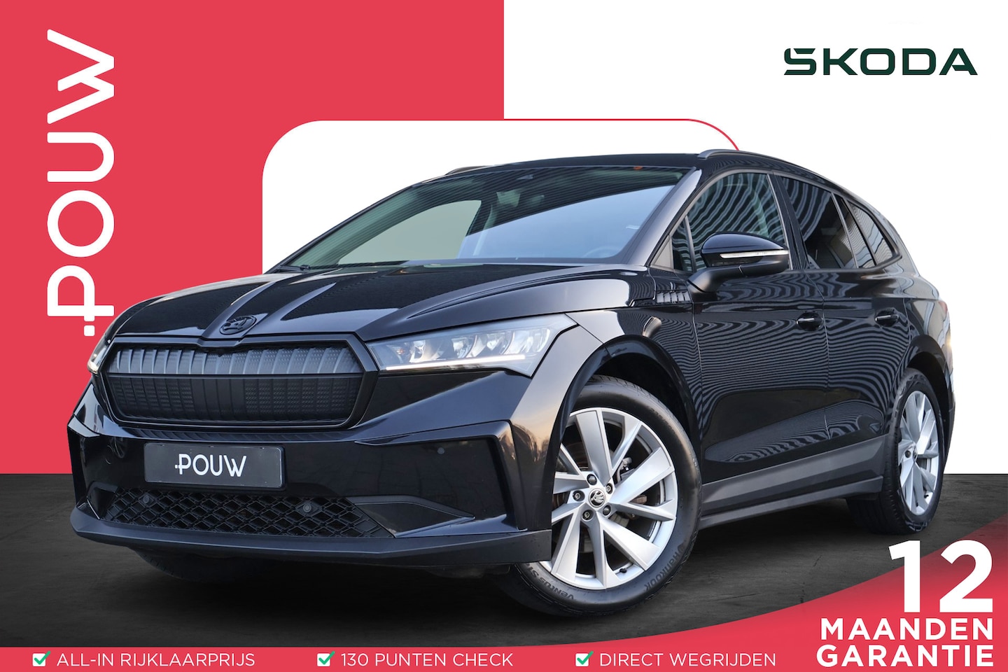 Skoda Enyaq iV - 60 180pk | Rijklaar | Stoelverwarming | Vooruitverwarming | Keyless Entry | Apple CarPlay/ - AutoWereld.nl