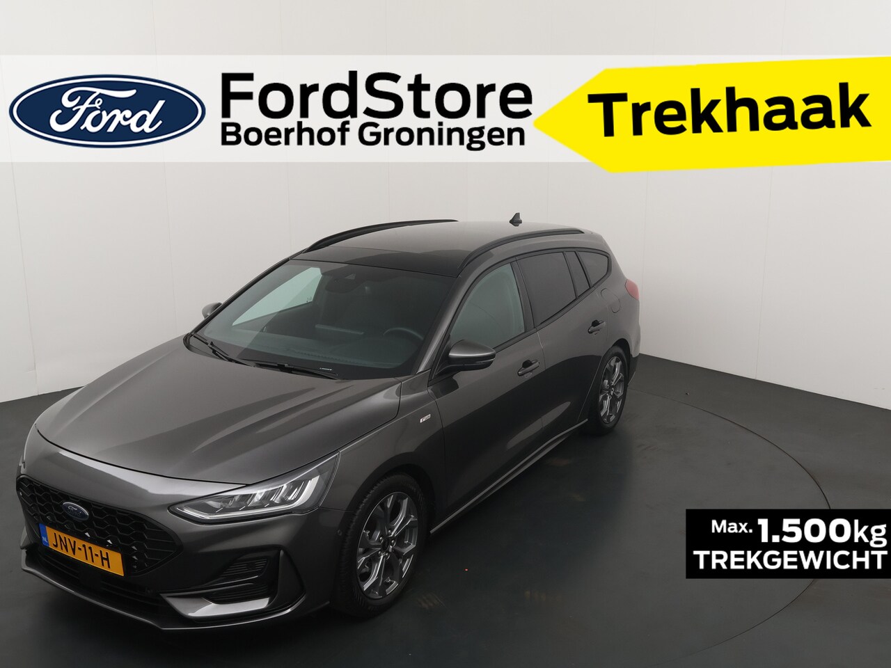 Ford Focus Wagon - ST-Line X EcoBoost Hybrid 155 pk | Pano | Trekhaak | Adapt. cruise | Winter Pack  | B&O | - AutoWereld.nl