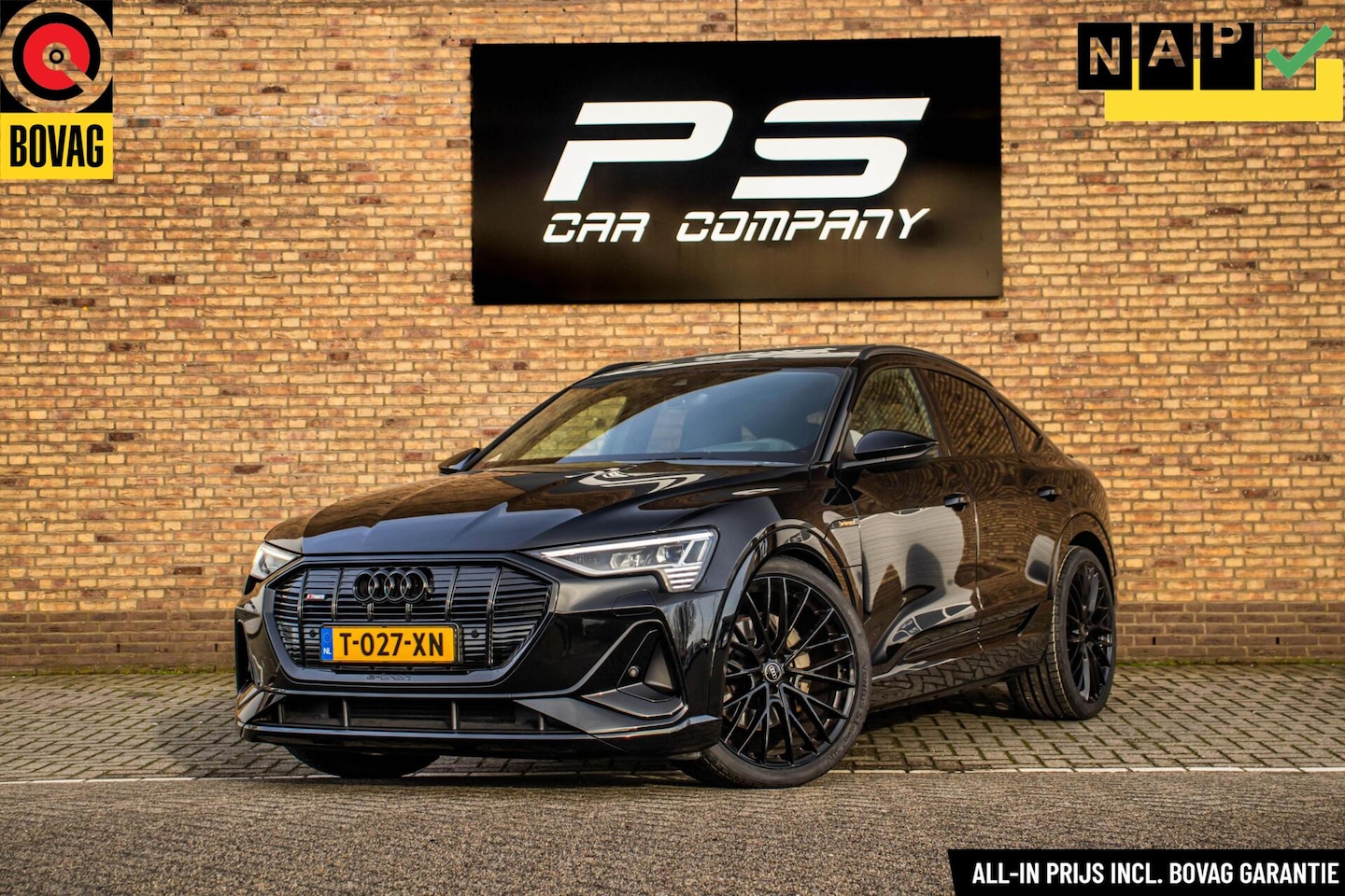 Audi e-tron Sportback - 55 quattro S edition 95 kWh/Pano/Leder - AutoWereld.nl