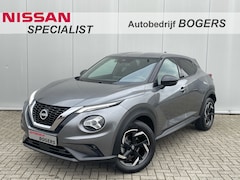 Nissan Juke - 1.0 DIG-T N-Connecta Automaat Navigatie, Climate Control, Half Leder, LED, 17"Lm, Stoel/St
