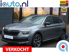 Skoda Kamiq - 1.5 TSI ACT 150PK Monte Carlo Pano/LED/Navi/Camera/Keyless/Elek. stoel/18"/Trekhaak