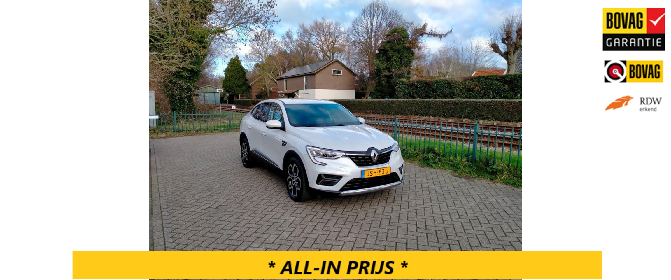 Renault Arkana - 1.3 TCe 140 mild hybride Intens luxe uitv. carplay cam ALLINPRIJS - AutoWereld.nl