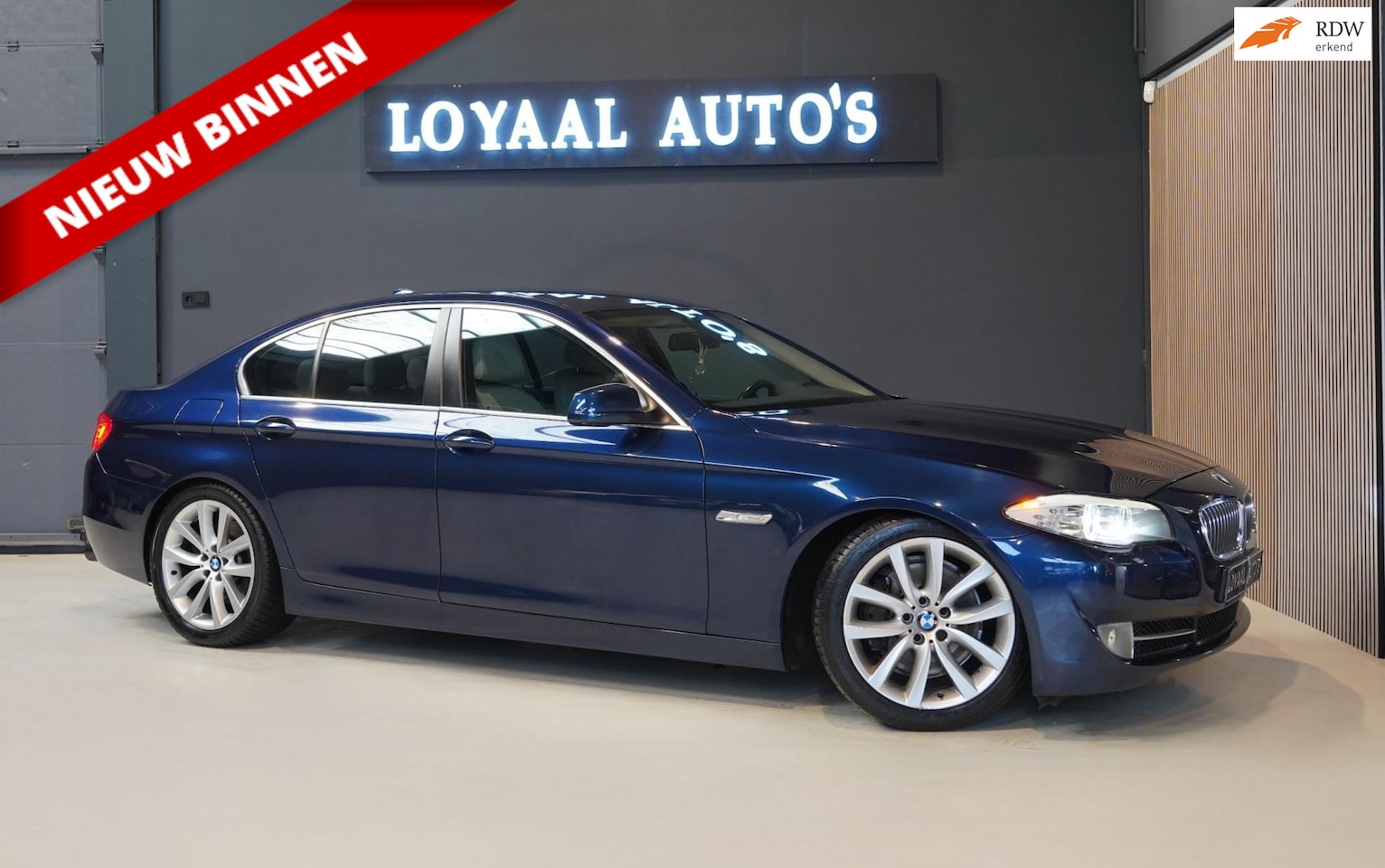 BMW 5-serie - 535i High Executive M-Sport | AUT | XENON | PDC | CRUISE | NAVI | LEDER | APK - AutoWereld.nl