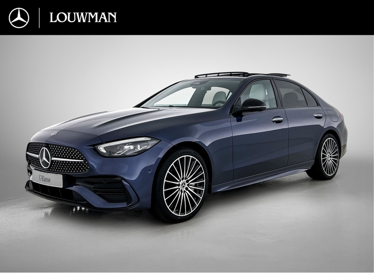 Mercedes-Benz C-klasse - 300 e Business Solution AMG | Burmester® 3D sound system | Trekhaak | Middenconsole metaal - AutoWereld.nl