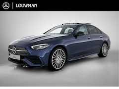 Mercedes-Benz C-klasse - 300 e Business Solution AMG | Burmester® 3D sound system | Trekhaak | Middenconsole metaal