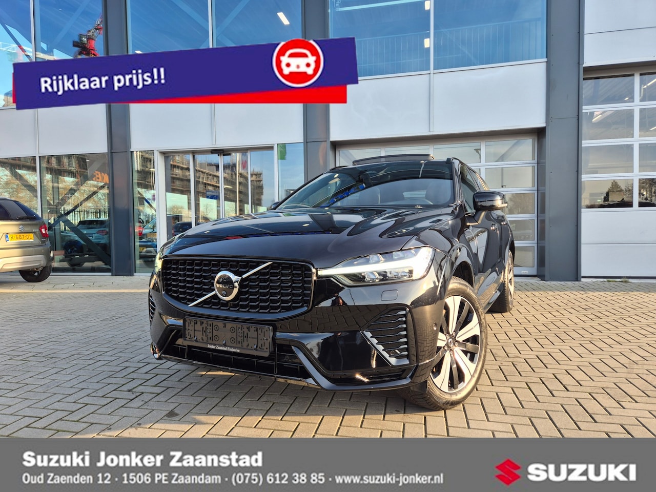 Volvo XC60 - 2.0 T6 Plug-in hybrid AWD Plus Dark HK/Panodak/360 camera! - AutoWereld.nl
