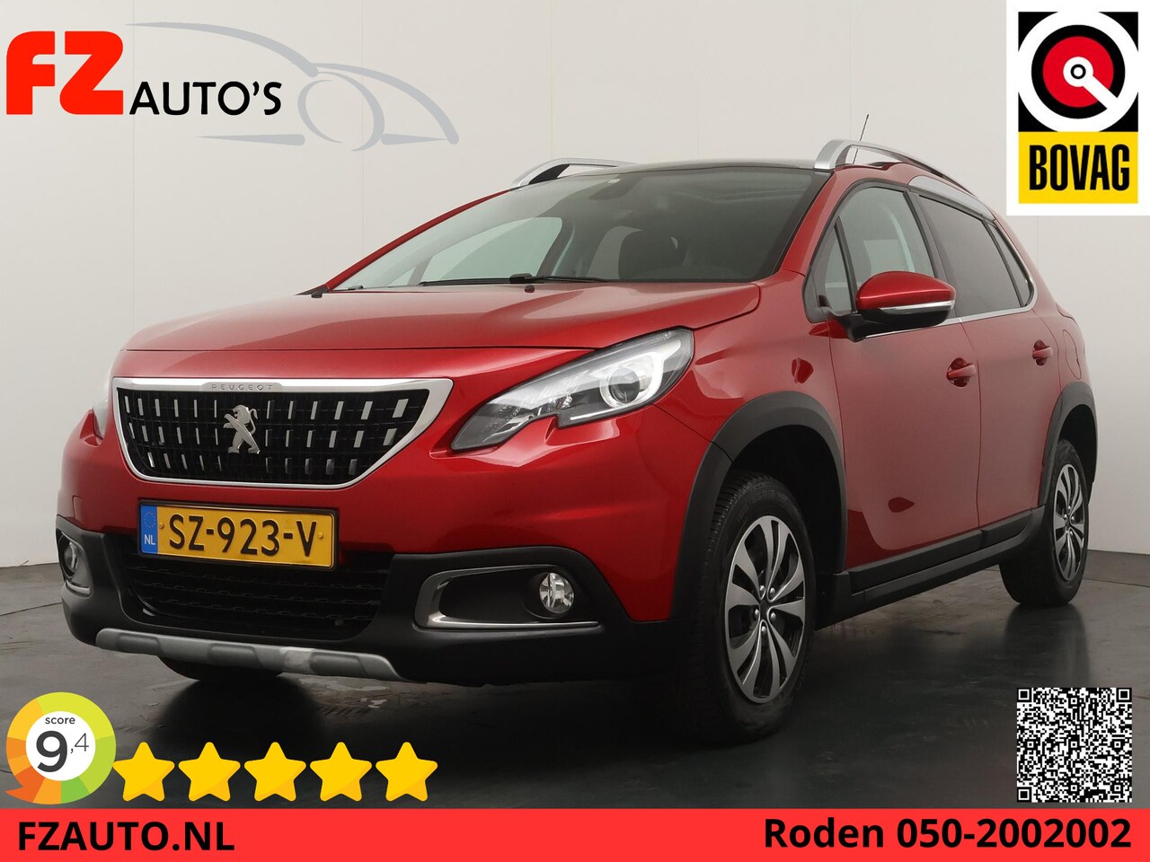 Peugeot 2008 - 1.2 PureTech Allure - Navigatie - Trekhaak - Climate Control - Panorama Dak - AutoWereld.nl