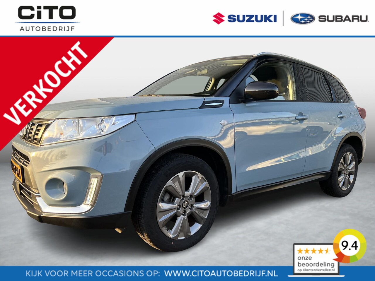 Suzuki Vitara - 1.4 Boosterjet Select | Trekhaak | Climate Control | Adaptieve Cruise Control | 17" LM Vel - AutoWereld.nl