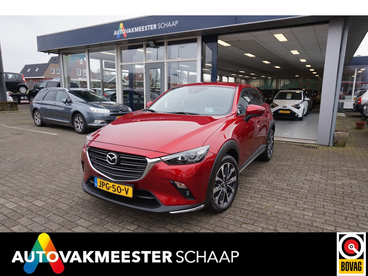 Mazda CX-3 - 2.0 SkyActiv-G 120 SkyLease 2.0 SkyActiv-G 120 SkyLease ,Automaat,1eig , Incl 12 mnd bovag garantie - AutoWereld.nl