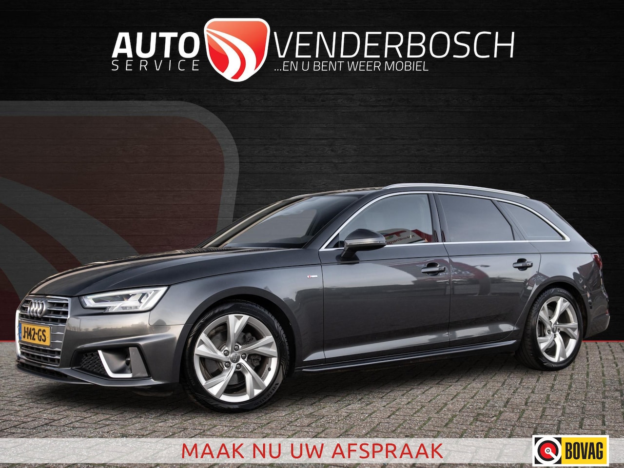 Audi A4 Avant - 35 TFSI Sport S line edition 150pk | Automaat | LED | Navi | Trekhaak | 4 seizoen - AutoWereld.nl