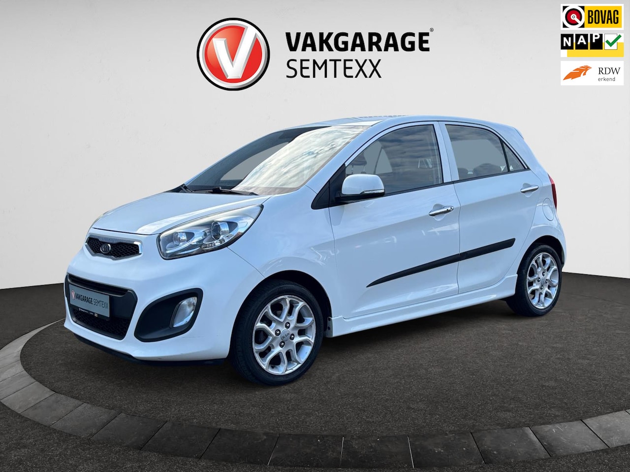 Kia Picanto - 1.2 CVVT Comfort Pack | Automaat | Org. NL | Cruise | Clima | Boordcomputer | LMV 15''| El - AutoWereld.nl