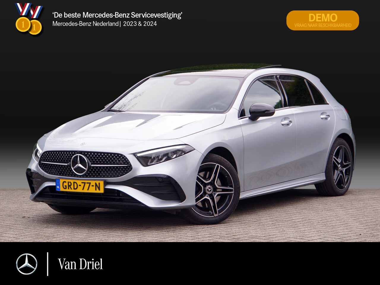 Mercedes-Benz A-klasse - A 250 e AMG Line Night Facelift | Pano Carplay Distronic Sfeer - AutoWereld.nl
