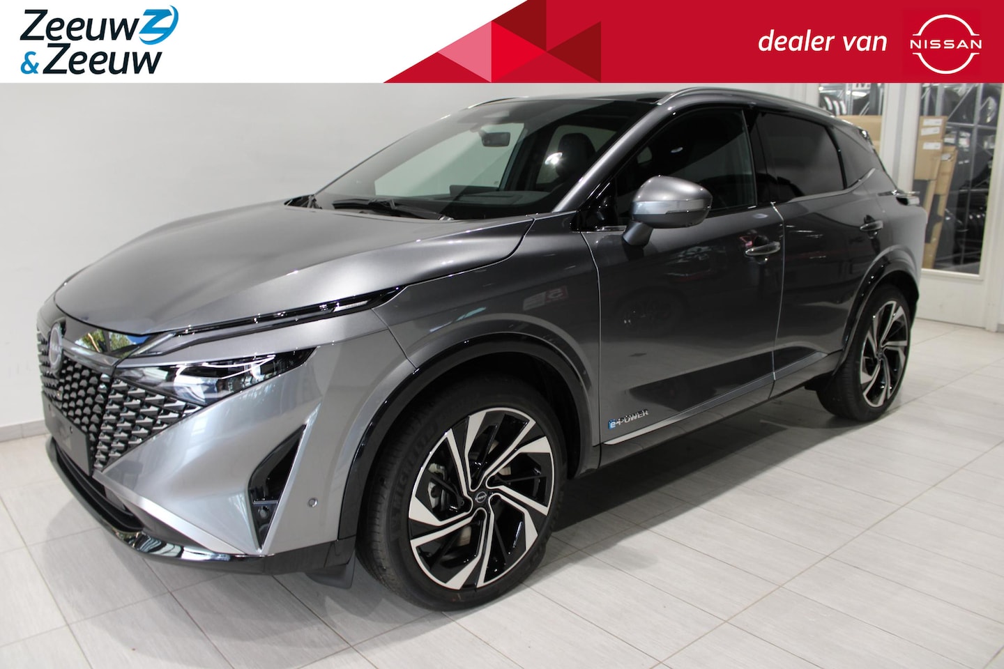 Nissan Qashqai - 1.5 e-Power Tekna Plus |Nieuwe motor|Nappa lederen bekleding|camera 360vieuw|Bose audio|St - AutoWereld.nl