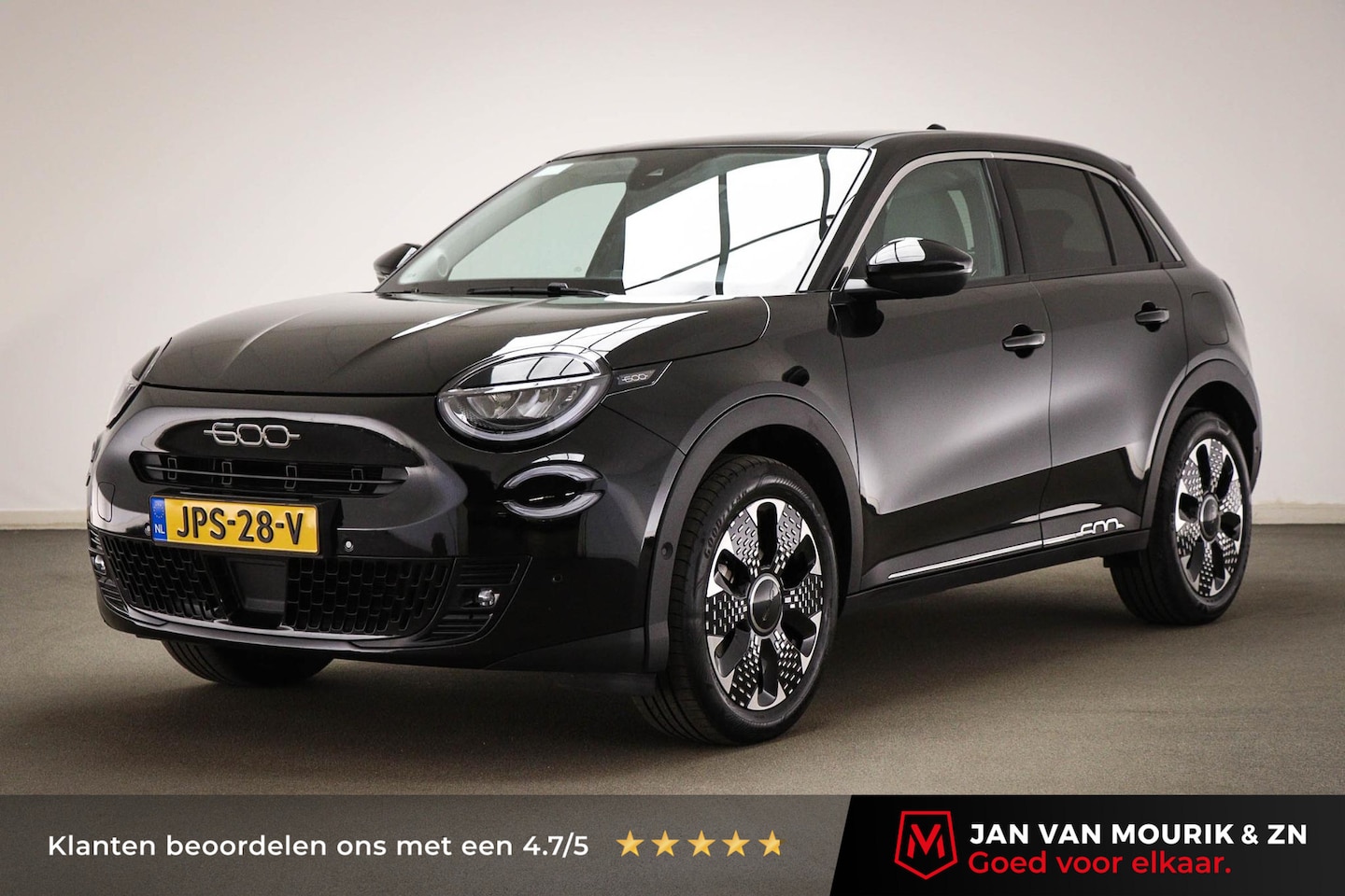 Fiat 600 - 1.2 Hybrid La Prima | STOELVERWARMING | SFEERVERLICHTING | DAB | APPLE | CAMERA | 18" - AutoWereld.nl