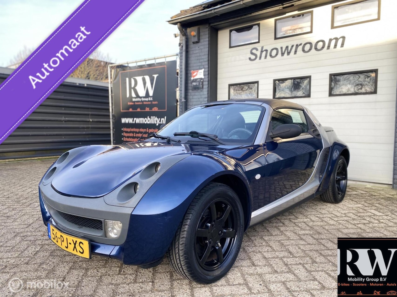 Smart Roadster - 0.7 AUTOMAAT*AIRCO*CABRIO*HARDTOP*NIEUWE APK* - AutoWereld.nl