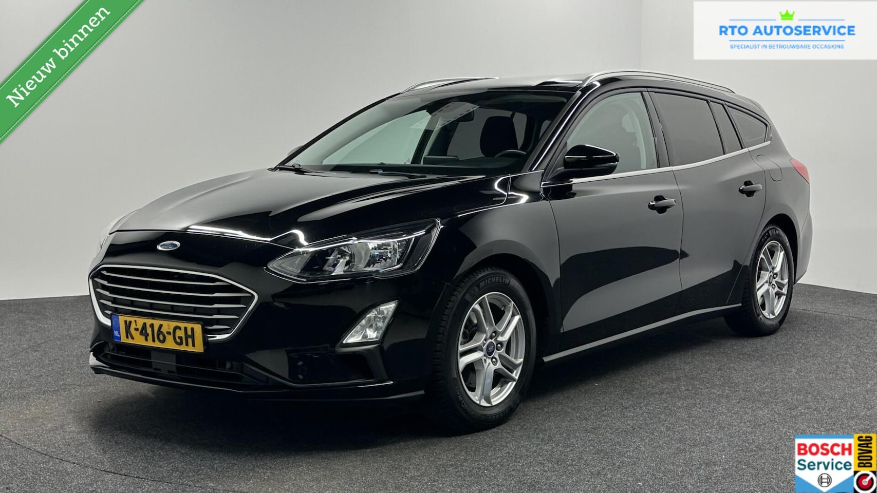 Ford Focus Wagon - 1.0 EcoBoost Trend Edition Business TREKHAAK NAVI CRUISE LM. - AutoWereld.nl
