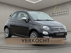 Fiat 500 C - 1.2 Mirror 2019 ZWART | Cabriolet | Climate Control | Apple CarP