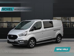 Ford Transit Custom - 320 2.0 TDCI L2H1 Active DC 2x Schuifdeur - Trekhaak - Stoelverwarming - ACC - Blindspot