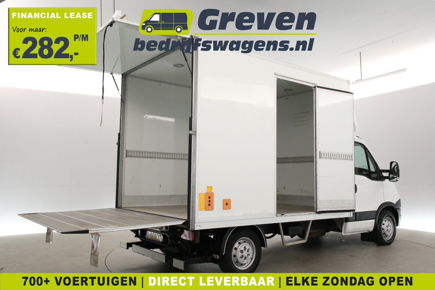 Iveco Daily - 35S15 375 | Marge | Bakwagen | Laadklep | 3500KG Trekgew. | Zijdeur | Cruise | 3-Zits | El - AutoWereld.nl