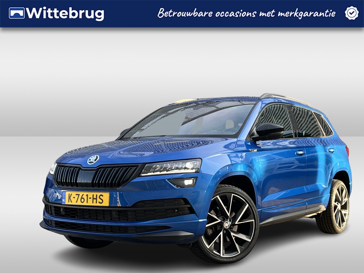 Skoda Karoq - 1.5 TSI ACT Sportline Business / Digitaal dashboard / Navigatie /  trekhaak / Camera / Par - AutoWereld.nl