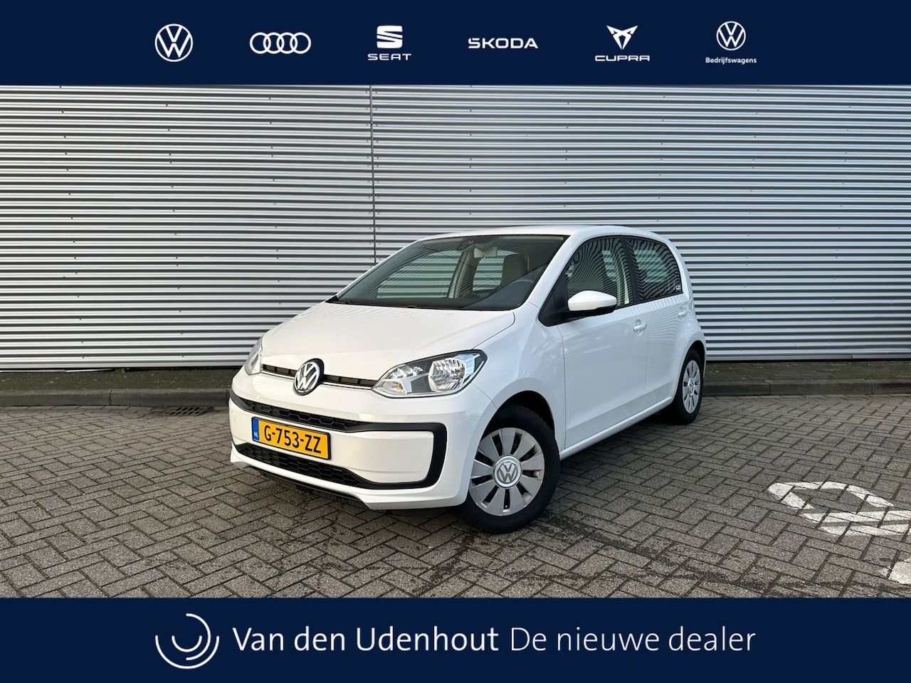 Volkswagen Up! - 1.0 BMT 60pk move up! Airco Bluetooth 4-deurs - AutoWereld.nl