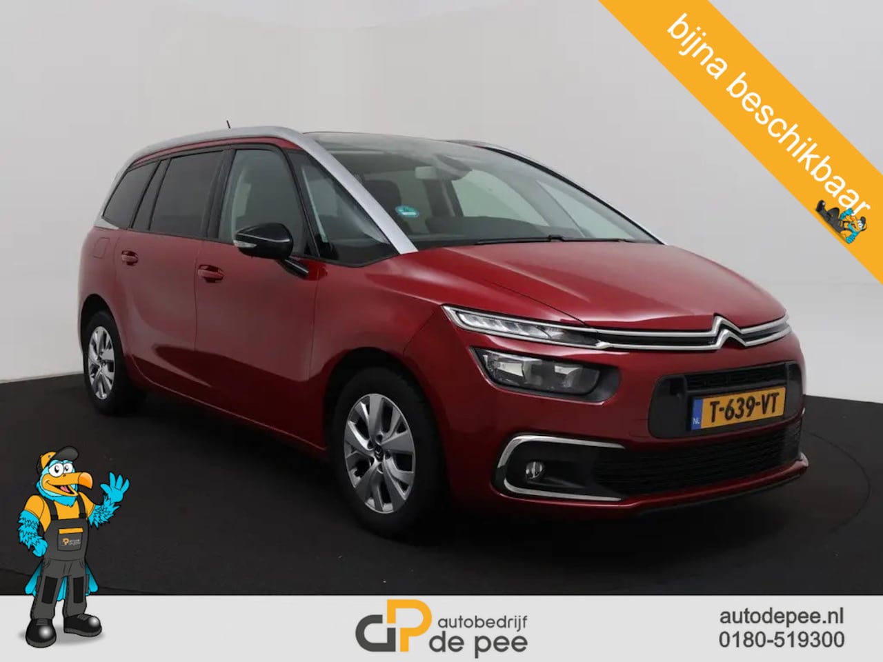 Citroën Grand C4 SpaceTourer - 1.2 PureTech Business GARANTIE/CARPLAY/7-PERS/CLIMA/CRUISE/NAVI rijklaarprijs! - AutoWereld.nl