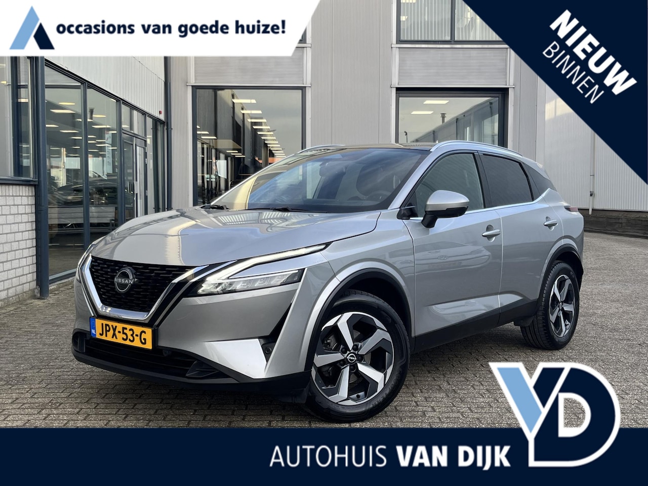 Nissan Qashqai - 1.3 MHEV Xtronic Business Premium | Navi/Clima/Adapt.Cruise/Pano.Dak/Head-Up/Stoel-Stuur-V - AutoWereld.nl