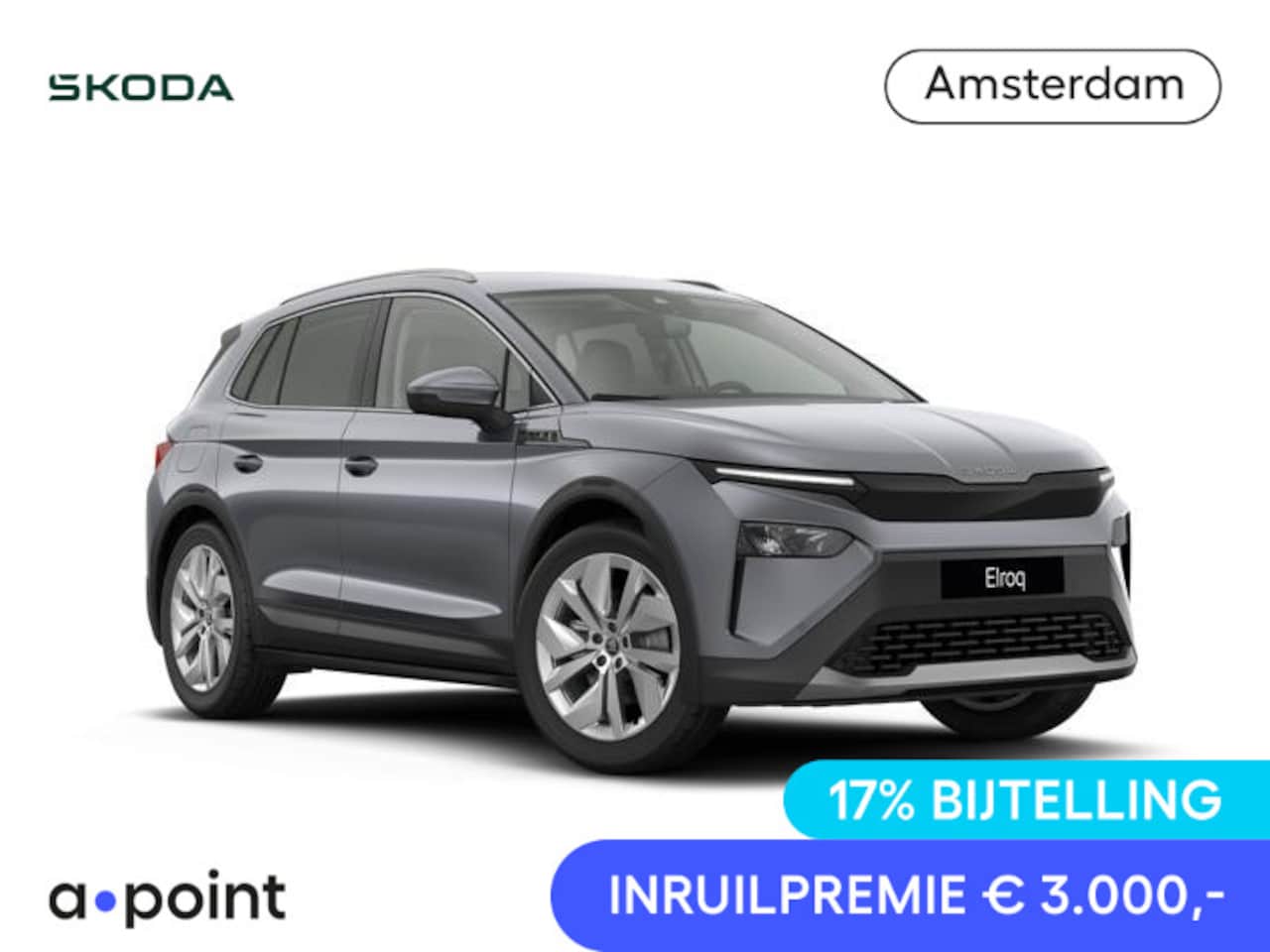 Skoda Elroq - 60 Business Edition - Tour 204pk | Trekhaak | 20 inch | Stoelverwarming | Adaptive Cruise - AutoWereld.nl