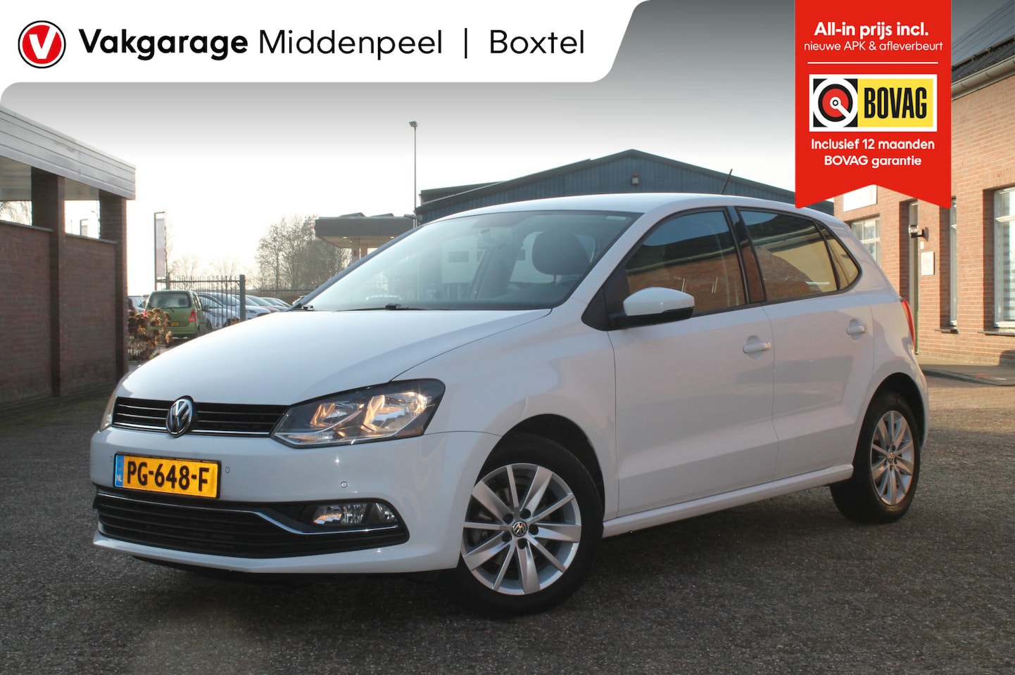 Volkswagen Polo - 1.2 TSI Comfortline | Carplay | CC | Trekhaak | Navi - AutoWereld.nl