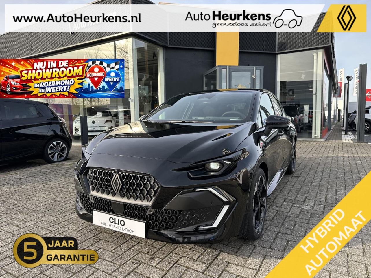 Renault Clio - Techno Full Hybrid E-Tech 160 pk l Tijdelijk introductievoordeel en 5 jaar fabrieksgaranti - AutoWereld.nl