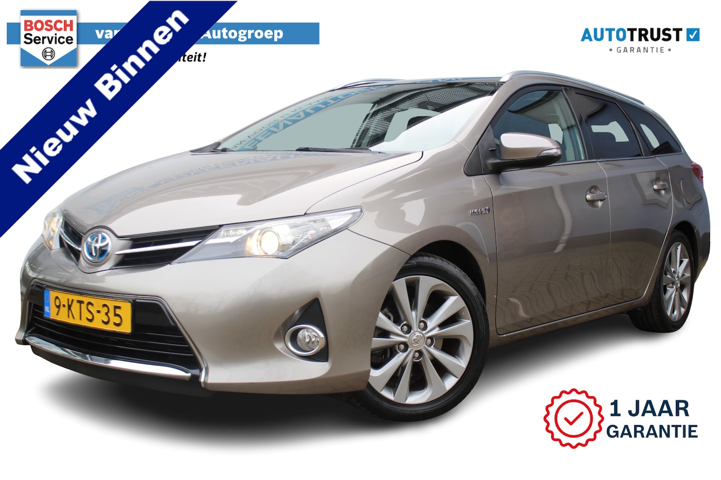 Toyota Auris Touring Sports - 1.8 Hybrid Lease | Incl. 12 maanden Garantie | Panorama dak | Keyless start | Acteruitrijc - AutoWereld.nl