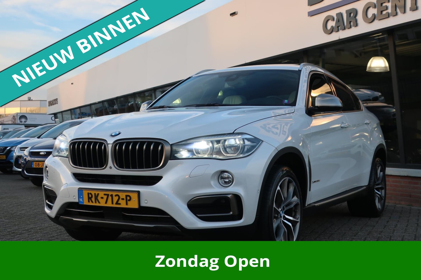 BMW X6 - XDrive30d High Executive 1e EIG_ADAP-CRUIS_PANO_HUD-UP_KEYLESS_DOH. - AutoWereld.nl