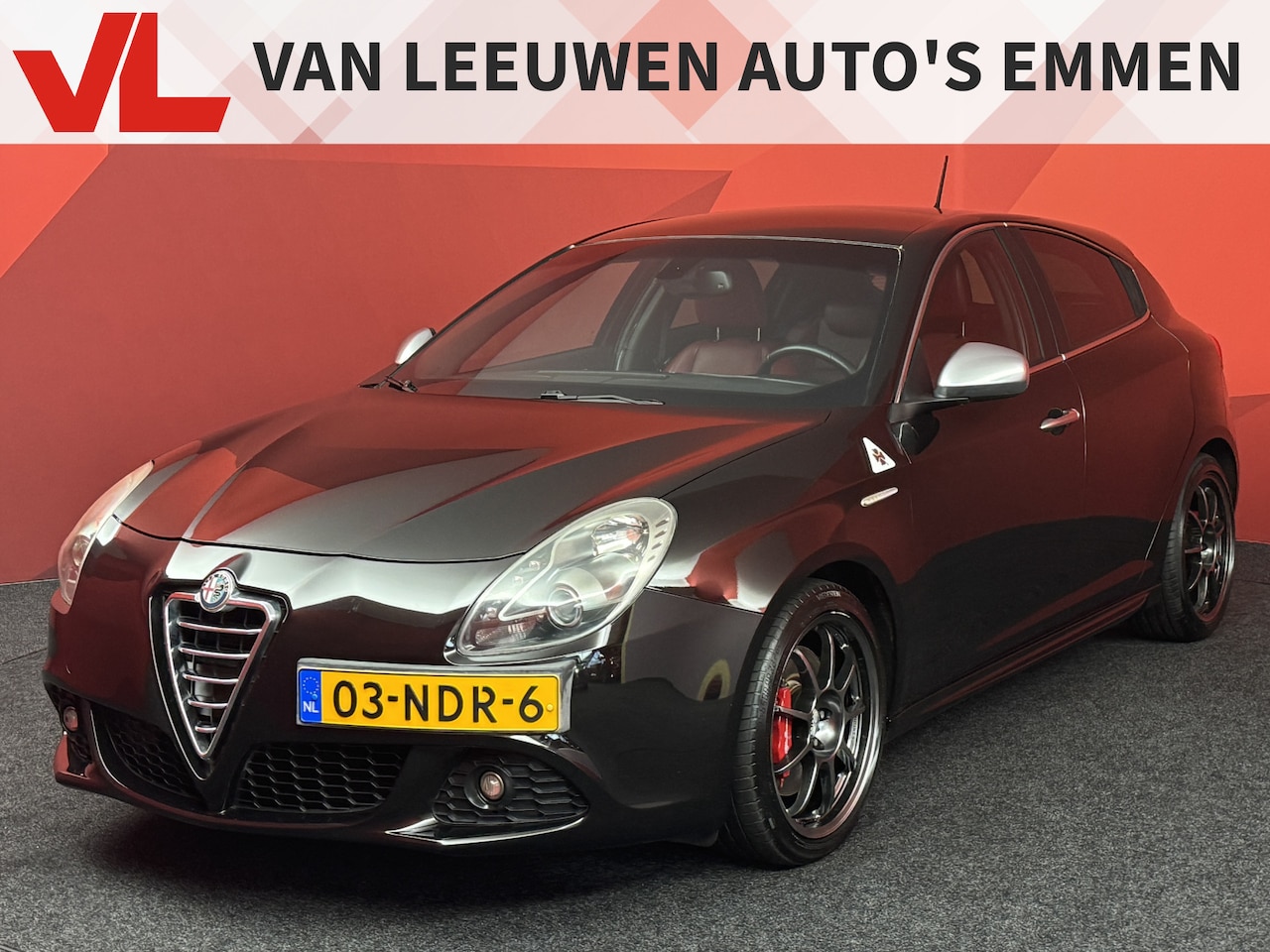 Alfa Romeo Giulietta - 1.7 TBi Quadrifoglio Verde | Leer | 236PK | APK 12-08-2026 | - AutoWereld.nl
