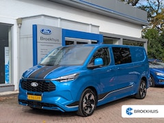 Ford Transit Custom - 320 2.5 PHEV L2H1 Sport 233pk | Snoeks Dubbele Cabine | Adap. Cruise | Camera | |Trekhaak