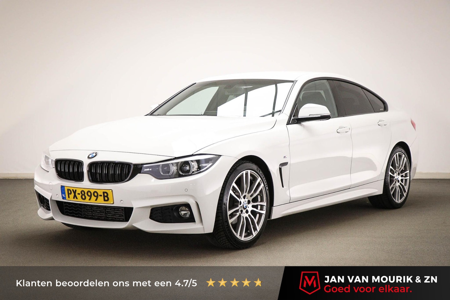 BMW 4-serie Gran Coupé - 418i M-Sport High Executive | APPLE | LEDER | STOELVERWARMING | 19" - AutoWereld.nl