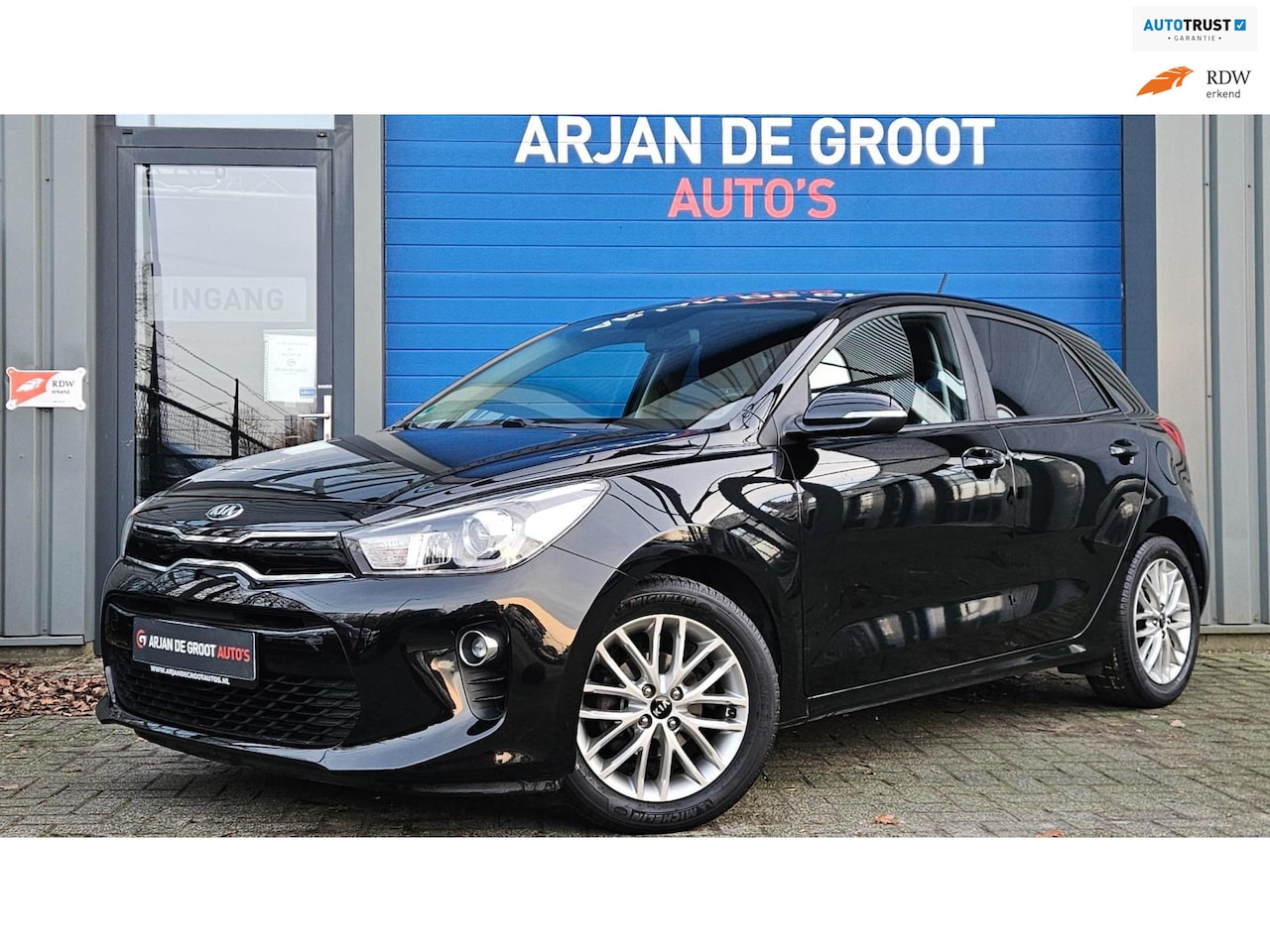 Kia Rio - 1.4 100PK 4 Cilinder Navi Clima Camera Carplay Dealer onderhouden - AutoWereld.nl