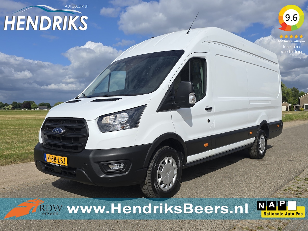 Ford Transit - 350 2.0 TDCI L4 H3 Trend RWD - 170 Pk - Euro 6 - ParkeerCamera - Airco - Cruise Control - AutoWereld.nl